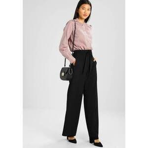 InWear Chaia Wide Leg Belted Pants Trousers In Black Size 8US 36EUR $180